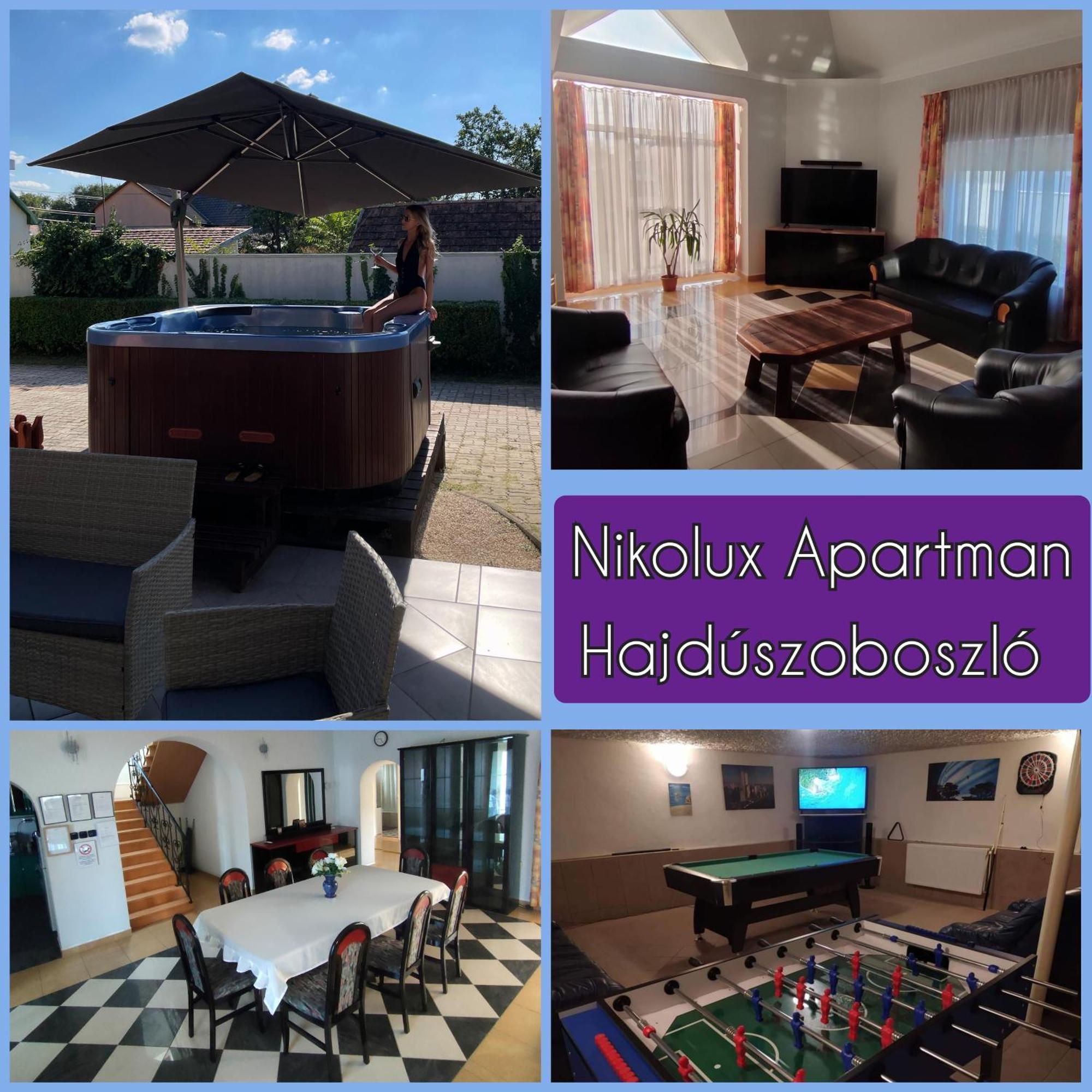 Nikolux Apartman Гайдусобосло Екстер'єр фото